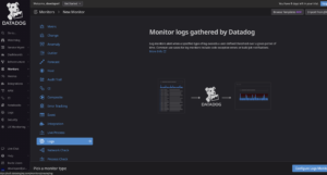datadog monitor logs